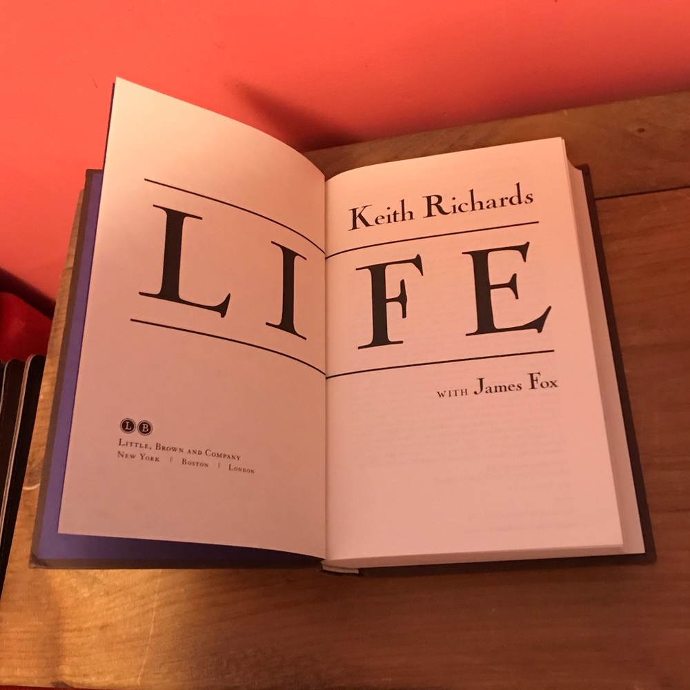 “Life” Keith Richards Memoir